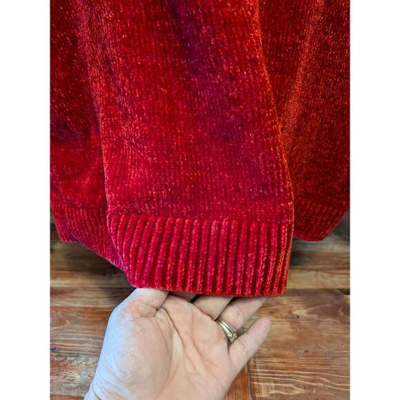 Allison Daley Chunky Red Sweater - Picture 4 of 10